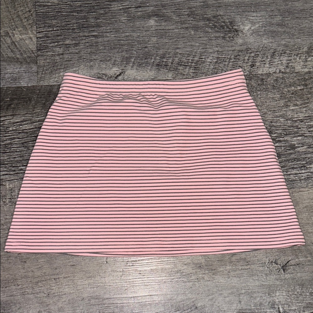 Striped Pink Women's Skirt